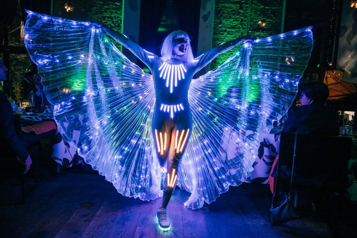 LED Dance Show LED szárny