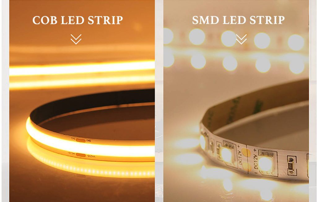 COB LED Strip vs SMD LED Strip